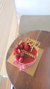 Signature Strawberry Cheesecake Semanis Dessert Tart