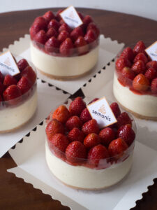 Mini Tart Signature Cheesecake Semanis Dessert Tart